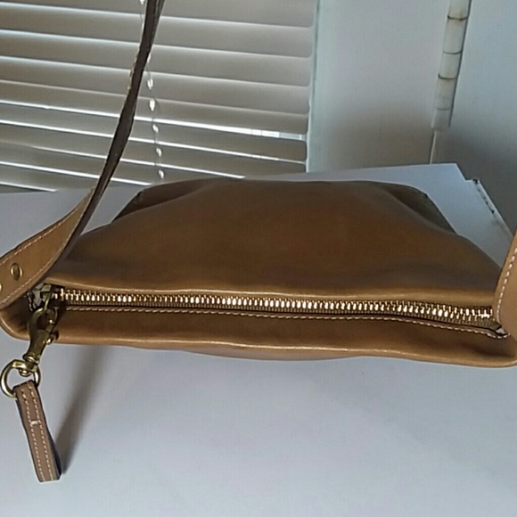 Coach Small Brown Leather Bag - Picture 5 of 7